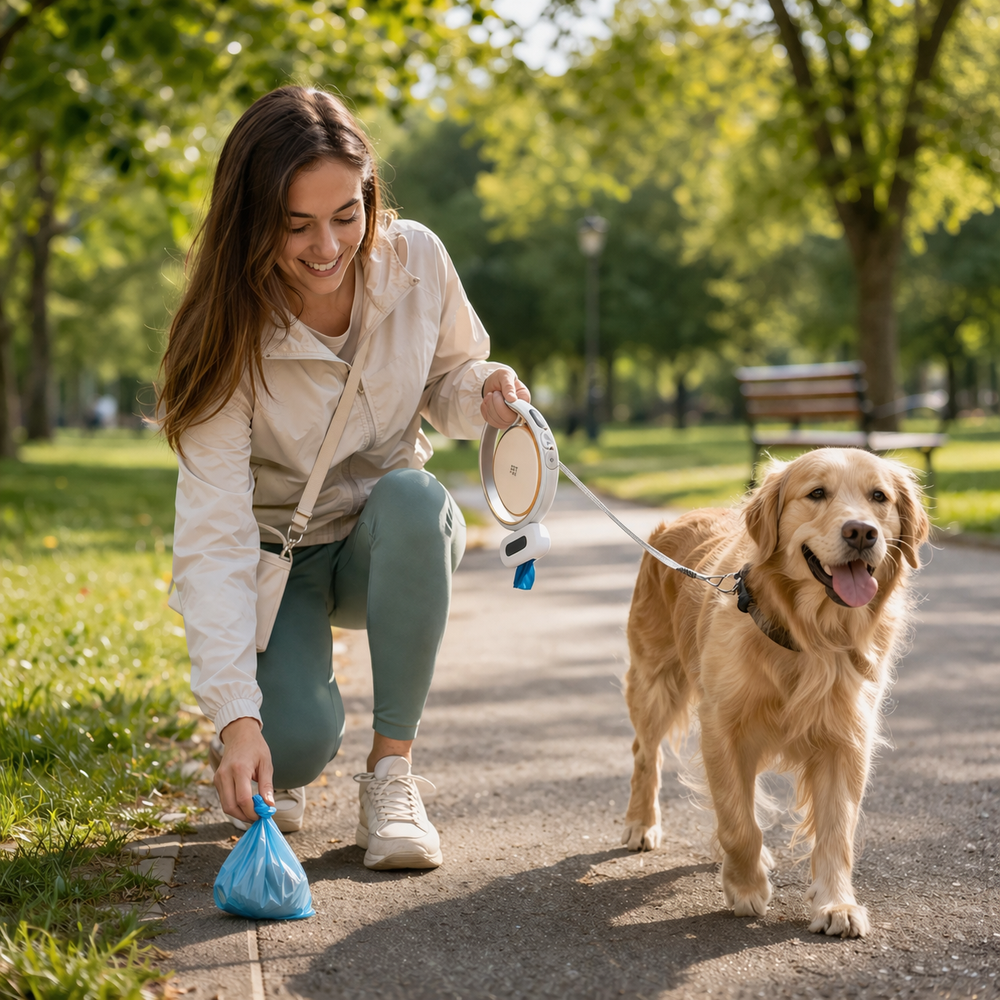 3-In-1 Smart Retractable Leash
