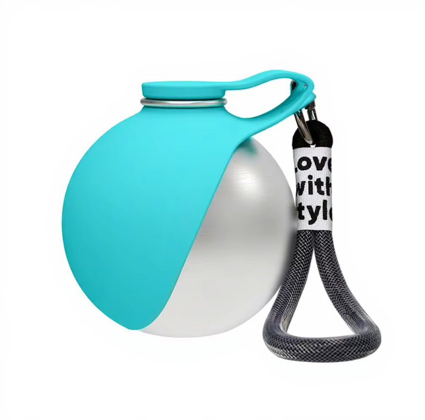 AquaDot - Stainless Steel Pet Travel Hydration Bottle